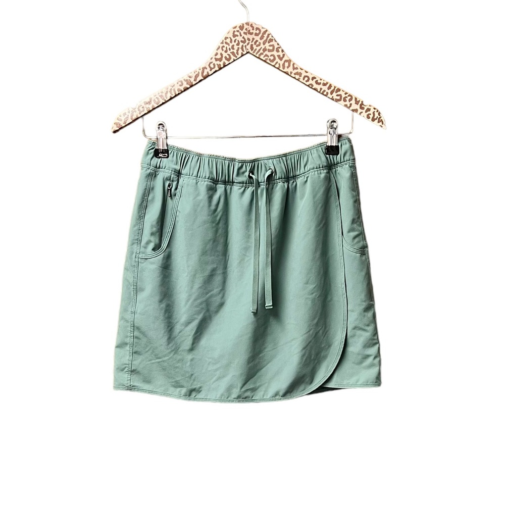 Patagonia Seafoam Green Active Mini Skort